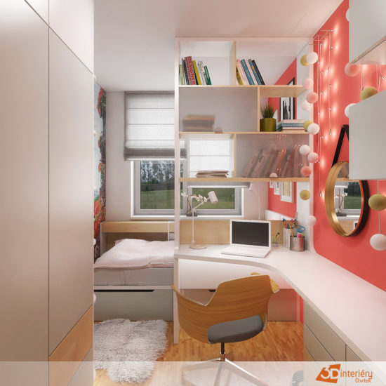 dětské pokoje 3D interiéry Čtvrtek