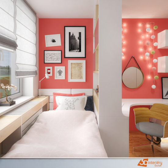 dětské pokoje 3D interiéry Čtvrtek