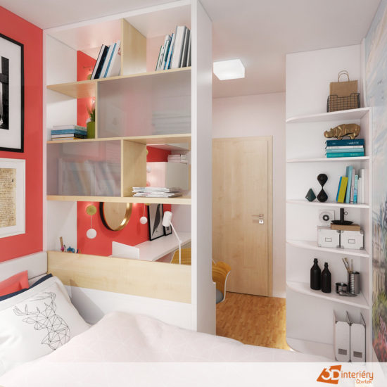 dětské pokoje 3D interiéry Čtvrtek