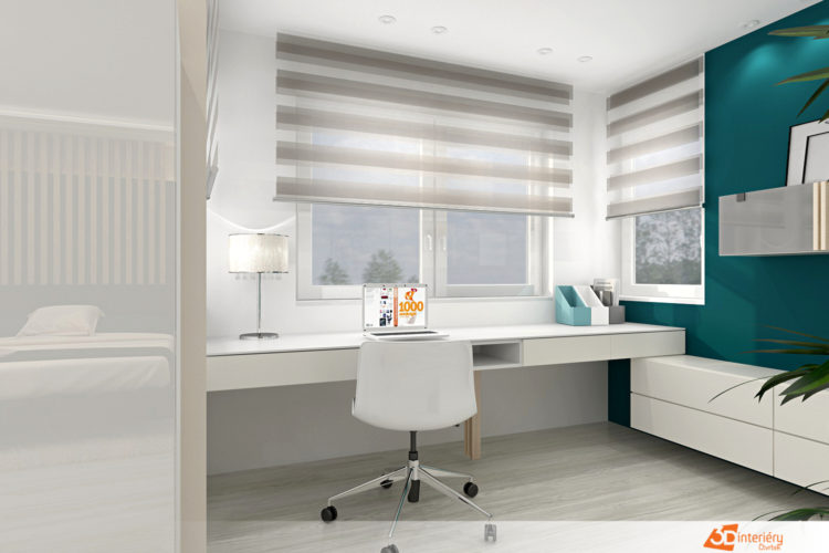 dětské pokoje 3D interiéry Čtvrtek