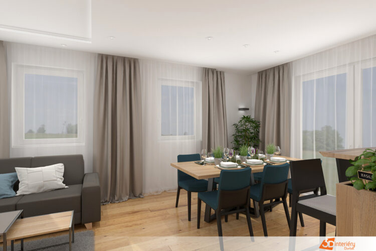 dětské pokoje 3D interiéry Čtvrtek