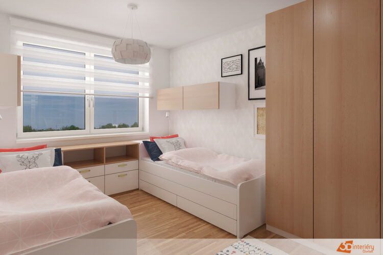 dětské pokoje 3D interiéry Čtvrtek