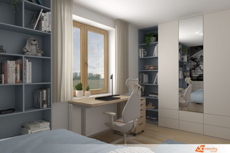dětské pokoje 3D interiéry Čtvrtek