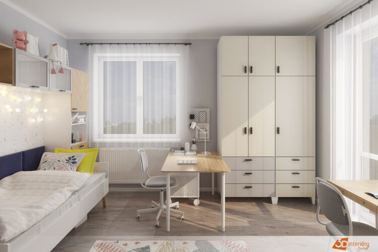 dětské pokoje 3D interiéry Čtvrtek