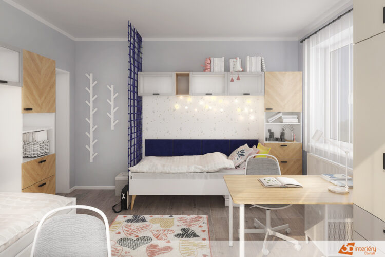 dětské pokoje 3D interiéry Čtvrtek