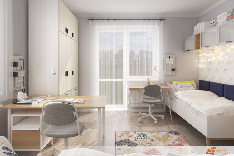 dětské pokoje 3D interiéry Čtvrtek