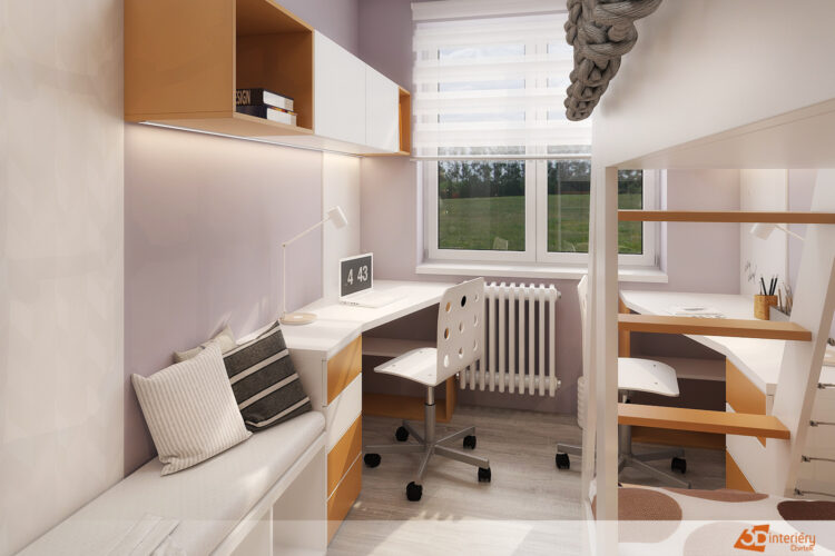 dětské pokoje 3D interiéry Čtvrtek