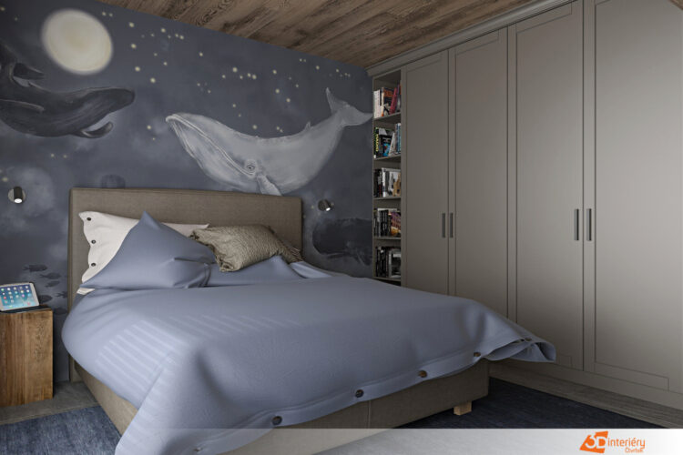 dětské pokoje 3D interiéry Čtvrtek