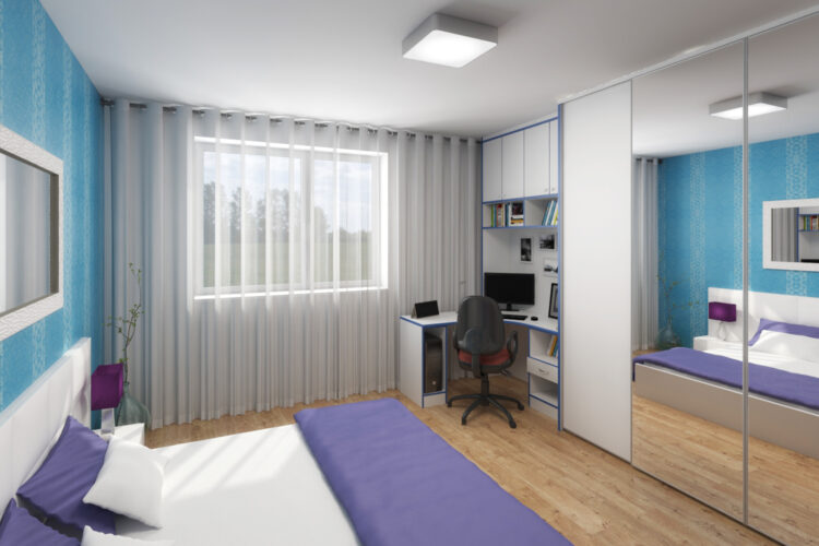 dětské pokoje 3D interiéry Čtvrtek