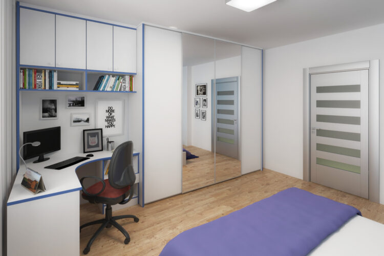 dětské pokoje 3D interiéry Čtvrtek
