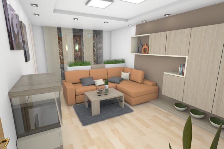 dětské pokoje 3D interiéry Čtvrtek