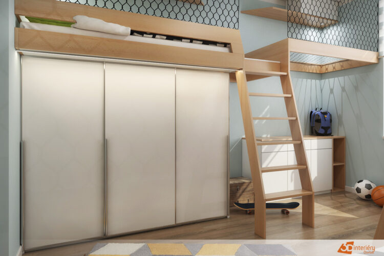 dětské pokoje 3D interiéry Čtvrtek