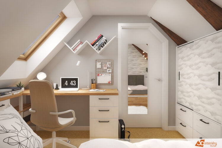 dětské pokoje 3D interiéry Čtvrtek