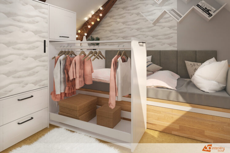 dětské pokoje 3D interiéry Čtvrtek