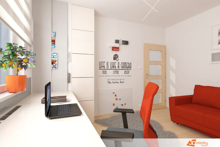 dětské pokoje 3D interiéry Čtvrtek