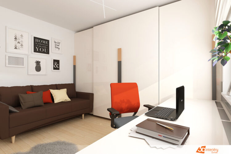 dětské pokoje 3D interiéry Čtvrtek