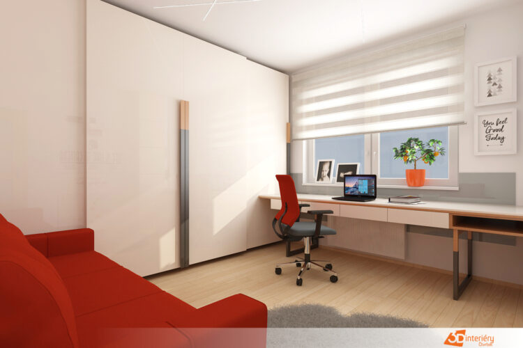 dětské pokoje 3D interiéry Čtvrtek