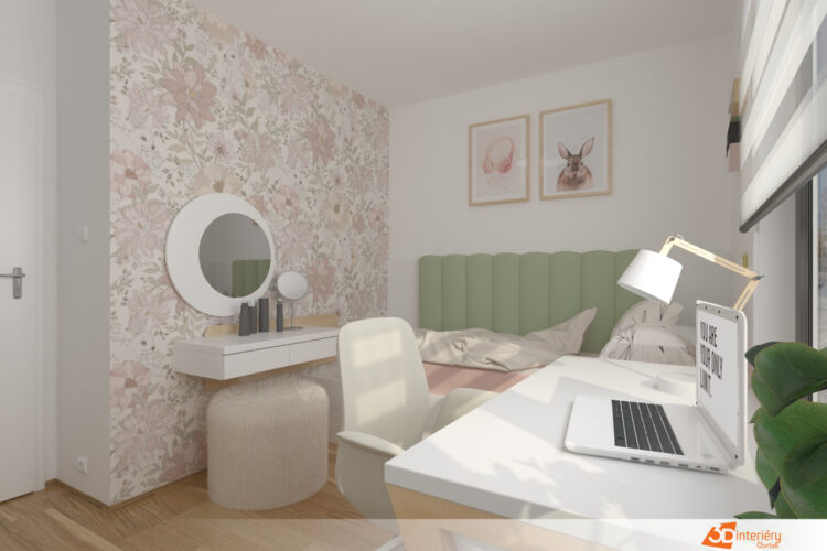 dětské pokoje 3D interiéry Čtvrtek