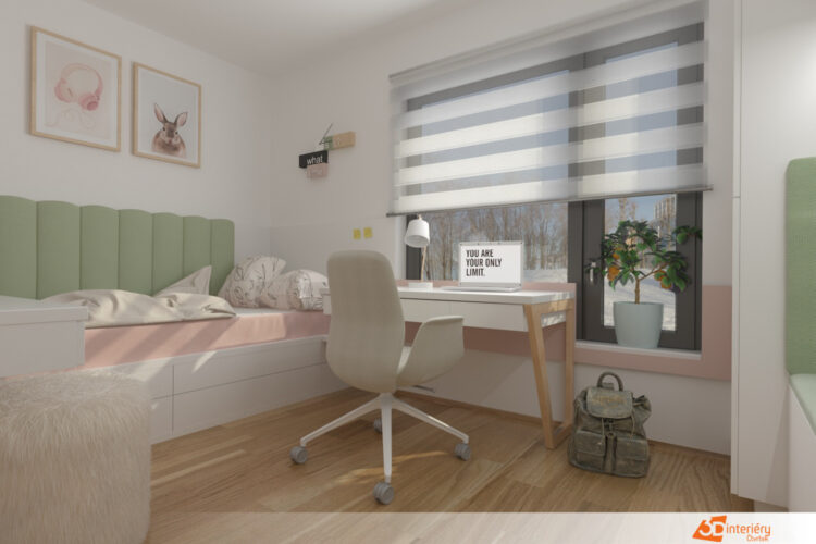 dětské pokoje 3D interiéry Čtvrtek