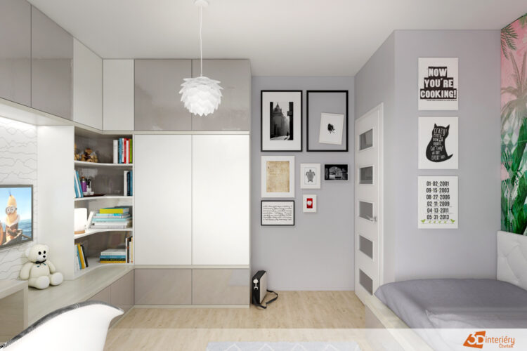 dětské pokoje 3D interiéry Čtvrtek