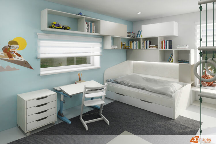 dětské pokoje 3D interiéry Čtvrtek