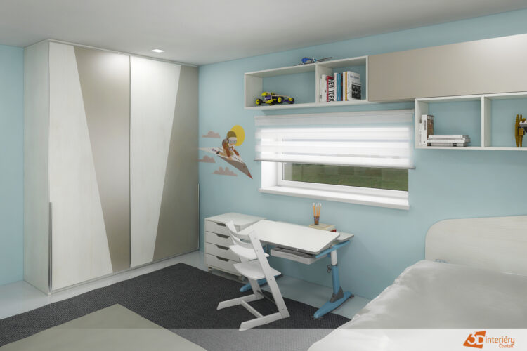 dětské pokoje 3D interiéry Čtvrtek