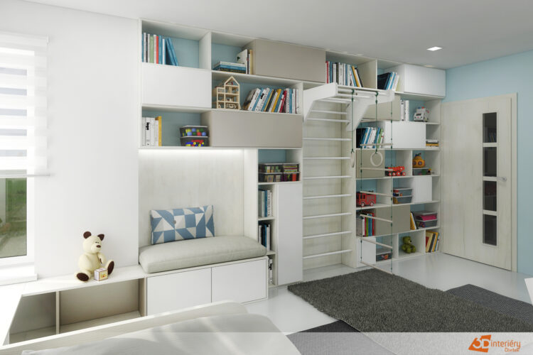 dětské pokoje 3D interiéry Čtvrtek
