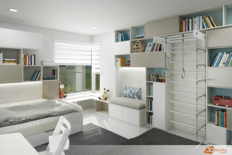 dětské pokoje 3D interiéry Čtvrtek