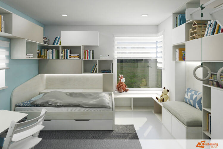 dětské pokoje 3D interiéry Čtvrtek