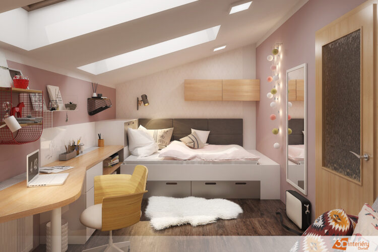 dětské pokoje 3D interiéry Čtvrtek