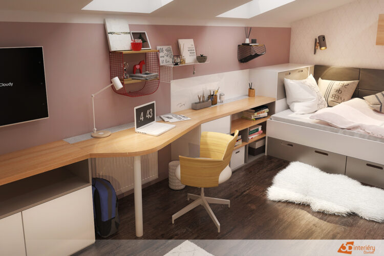dětské pokoje 3D interiéry Čtvrtek