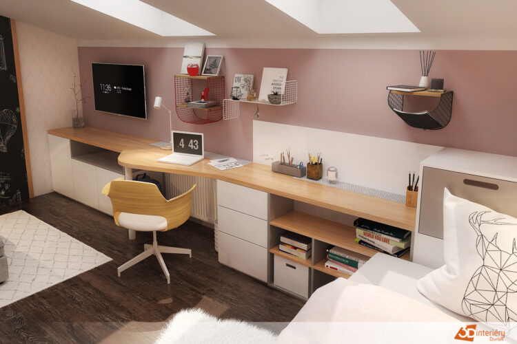 dětské pokoje 3D interiéry Čtvrtek