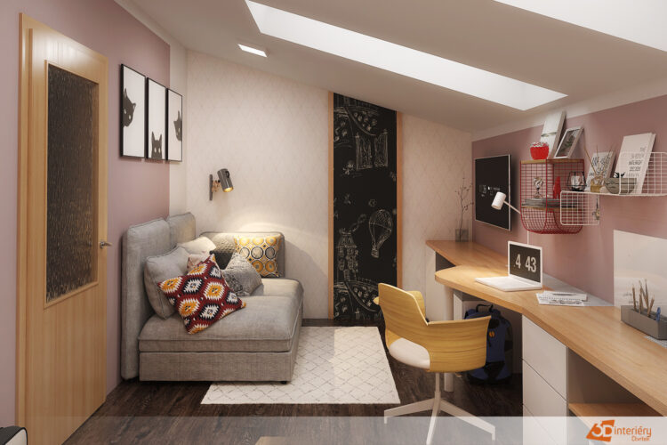 dětské pokoje 3D interiéry Čtvrtek