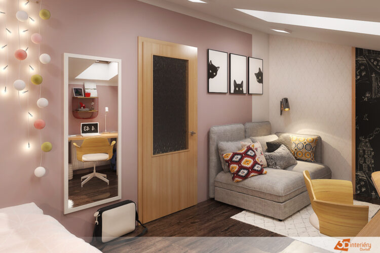 dětské pokoje 3D interiéry Čtvrtek