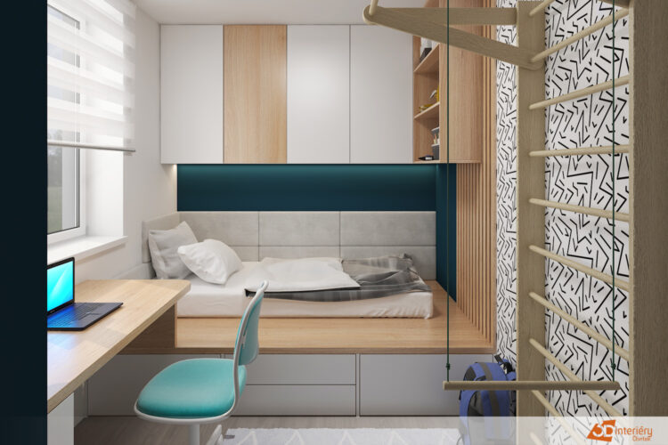 dětské pokoje 3D interiéry Čtvrtek