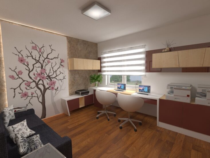 dětské pokoje 3D interiéry Čtvrtek