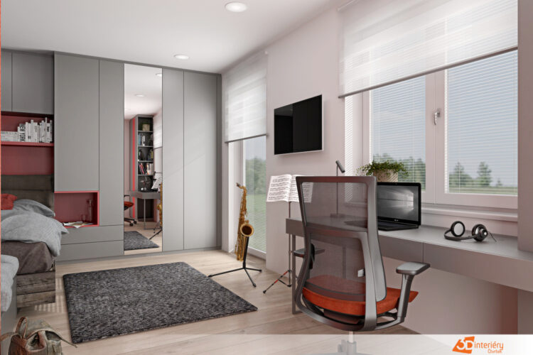 dětské pokoje 3D interiéry Čtvrtek