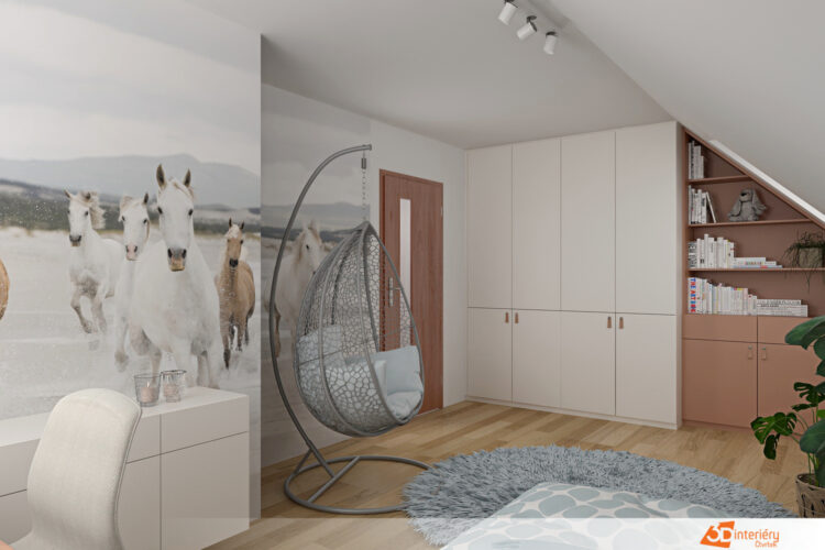 dětské pokoje 3D interiéry Čtvrtek
