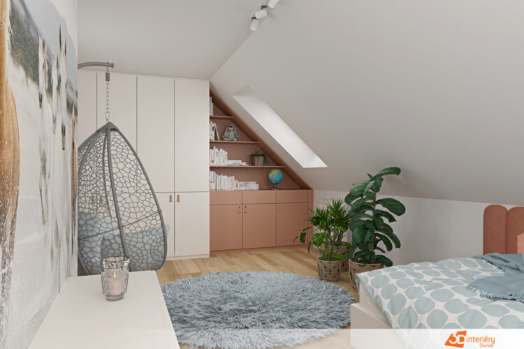 dětské pokoje 3D interiéry Čtvrtek