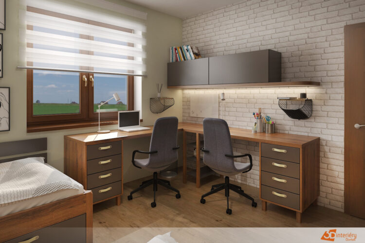 dětské pokoje 3D interiéry Čtvrtek