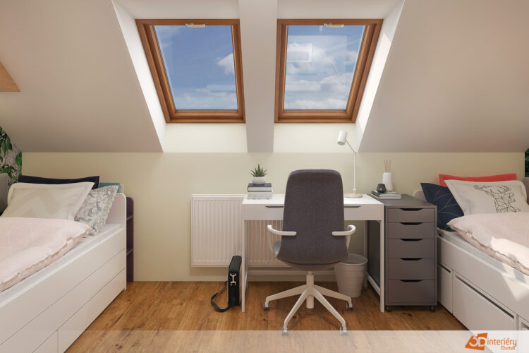 dětské pokoje 3D interiéry Čtvrtek