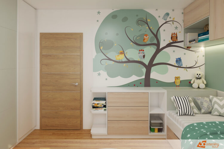 dětské pokoje 3D interiéry Čtvrtek