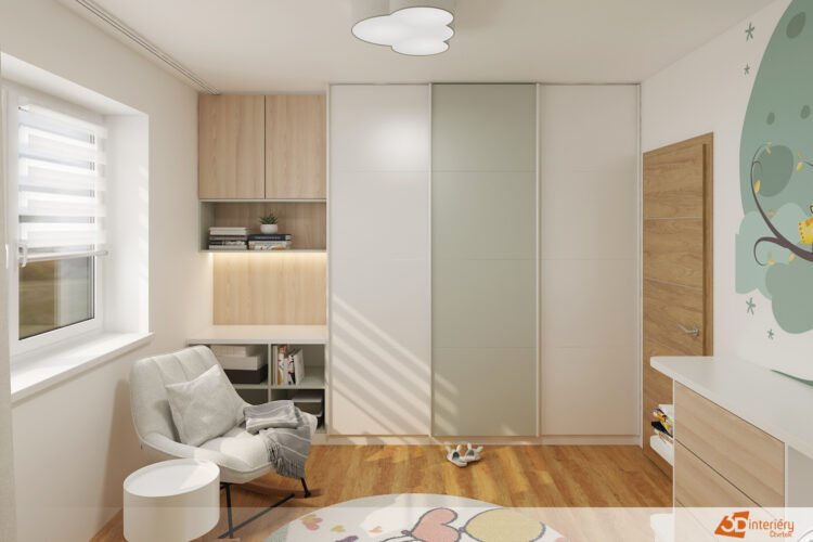 dětské pokoje 3D interiéry Čtvrtek