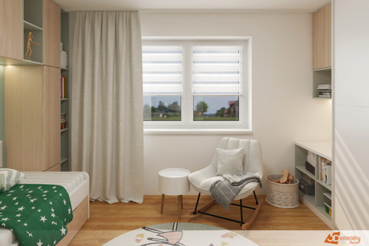 dětské pokoje 3D interiéry Čtvrtek