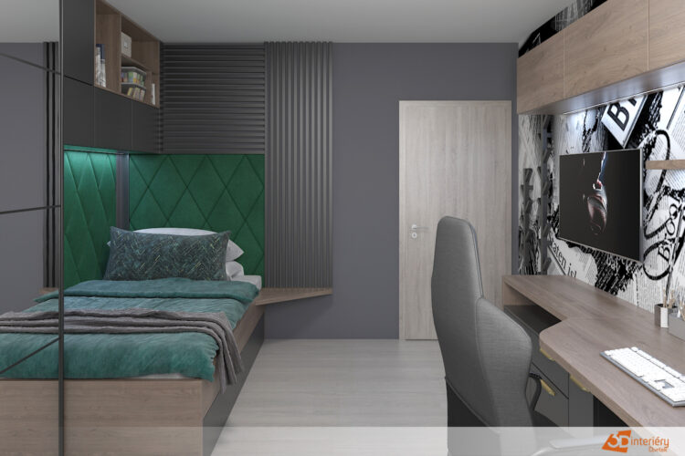 dětské pokoje 3D interiéry Čtvrtek