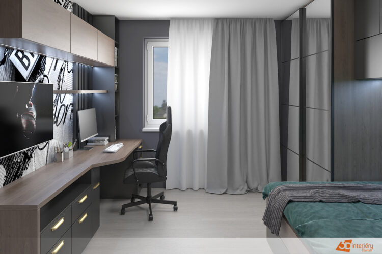 dětské pokoje 3D interiéry Čtvrtek