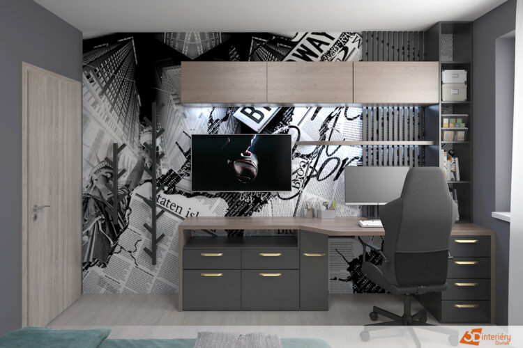 dětské pokoje 3D interiéry Čtvrtek