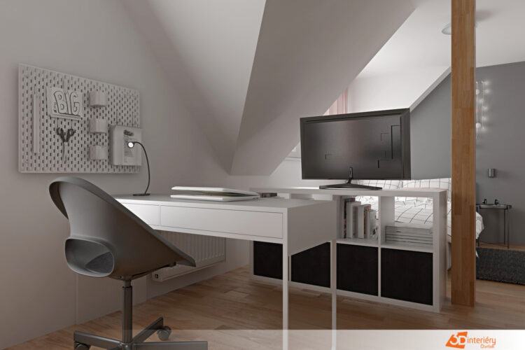 dětské pokoje 3D interiéry Čtvrtek