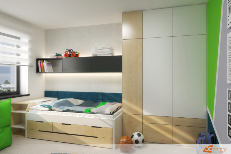dětské pokoje 3D interiéry Čtvrtek