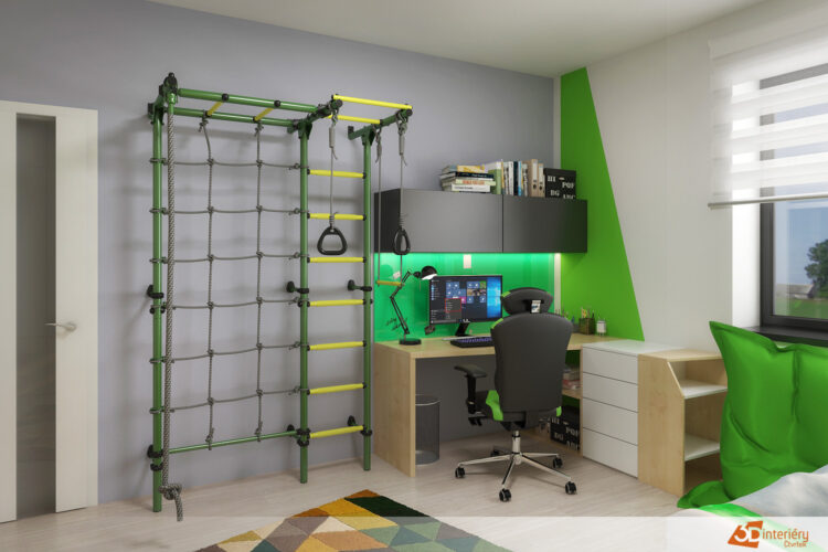 dětské pokoje 3D interiéry Čtvrtek